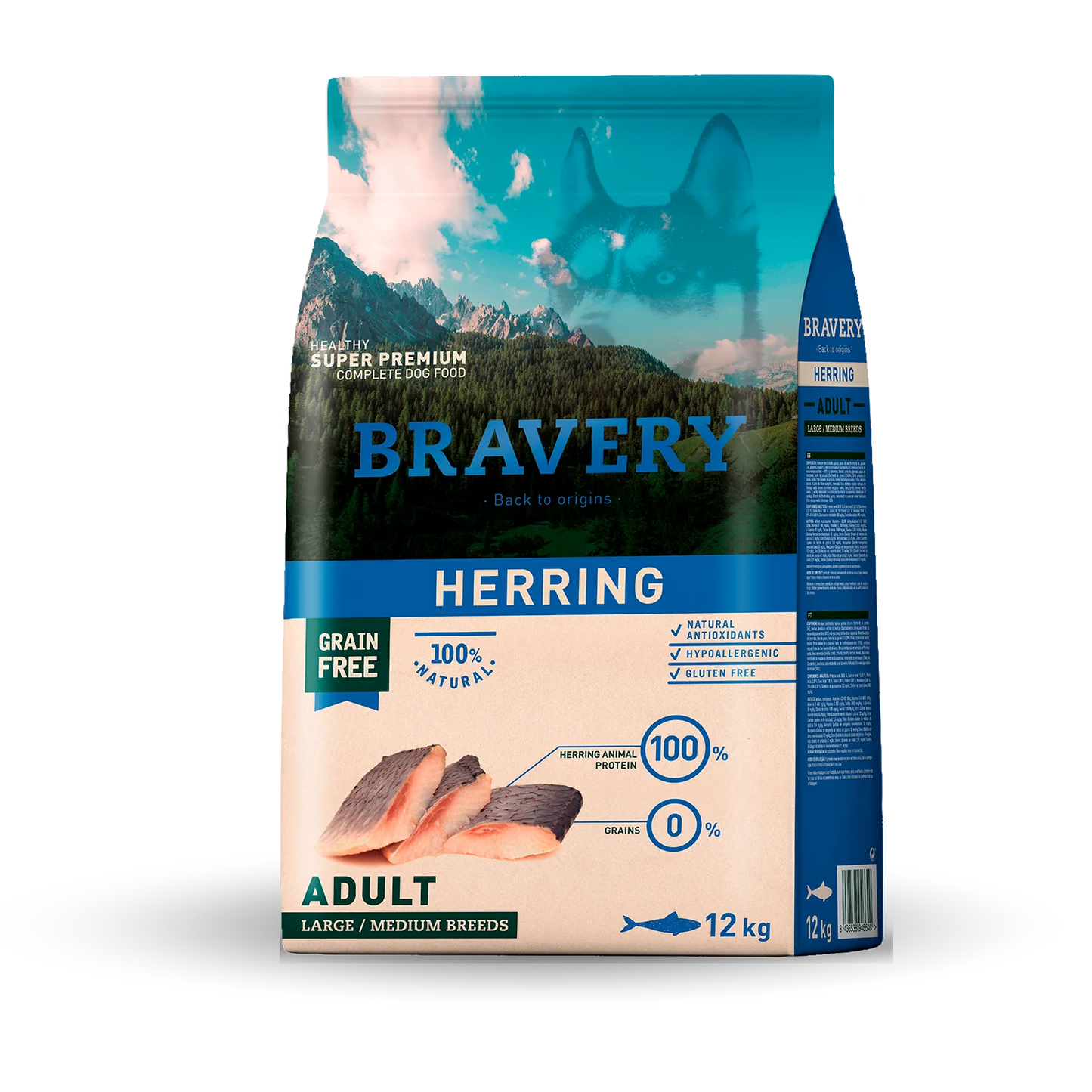 BRAVERY Hareng - Chien adulte (races moyennes/grandes)