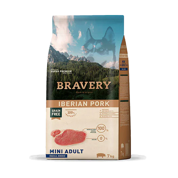 BRAVERY Porc ibérique - Chien adulte (petites races)