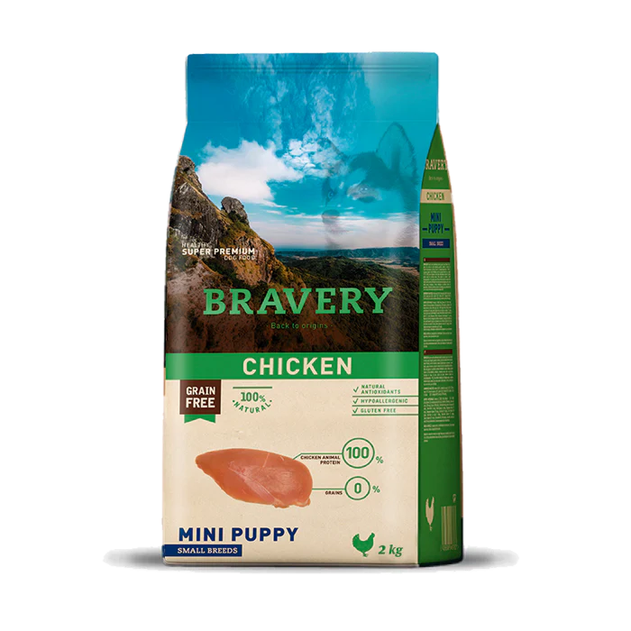 BRAVERY Poulet- Chiot (Petites Races)