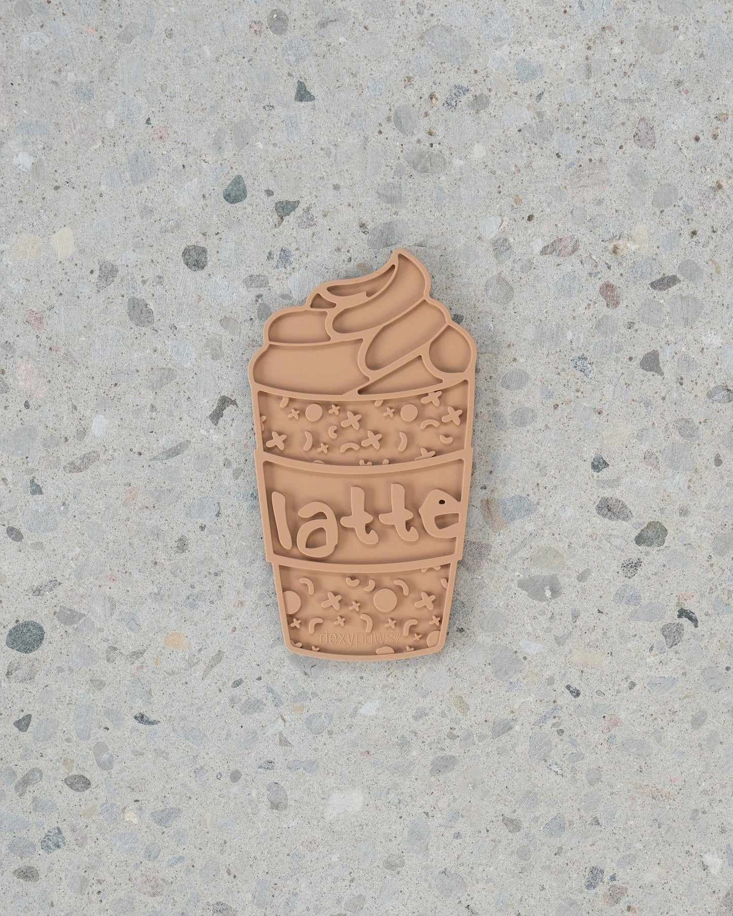 Tapis à lécher Latté