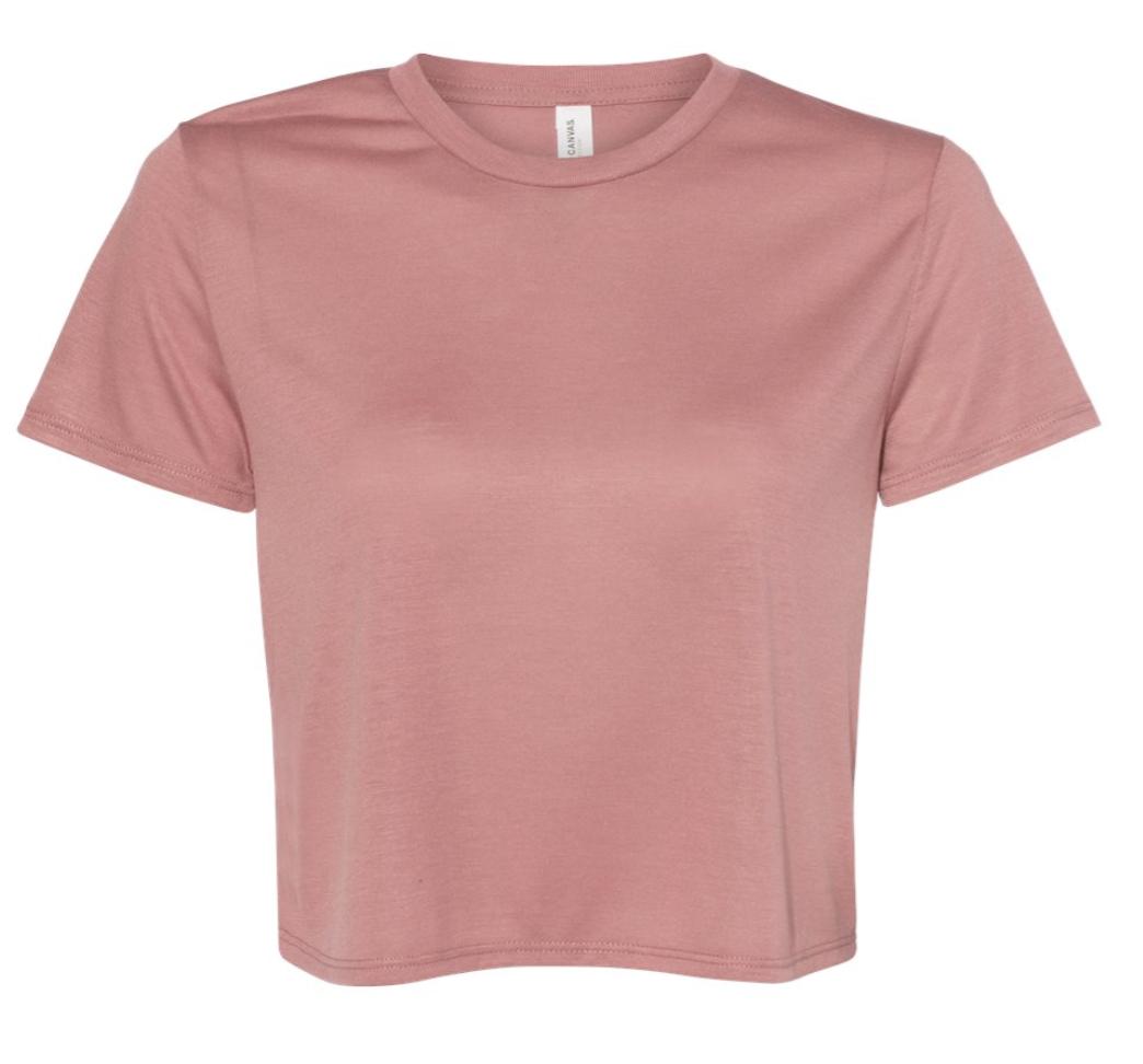T-shirt crop top