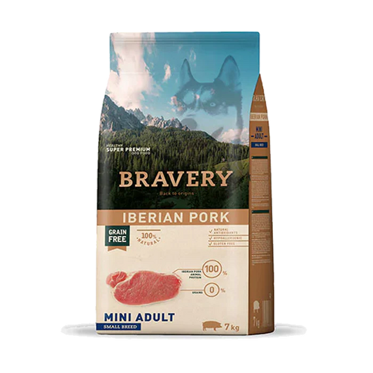 BRAVERY Porc ibérique - Chien adulte (petites races)