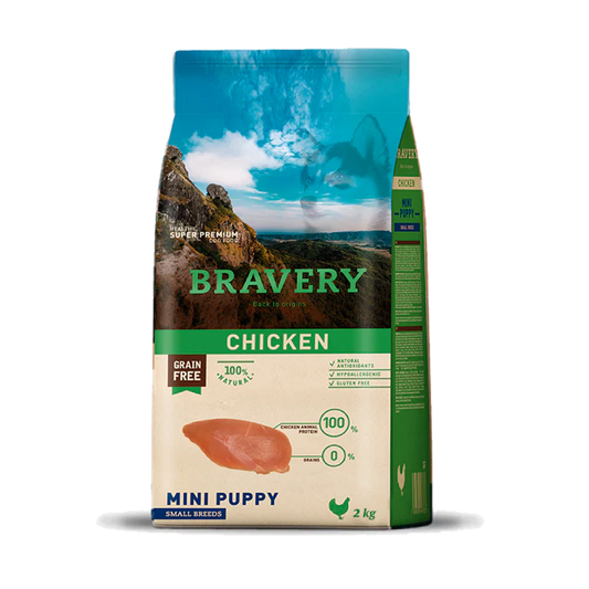 BRAVERY Poulet- Chiot (Petites Races)