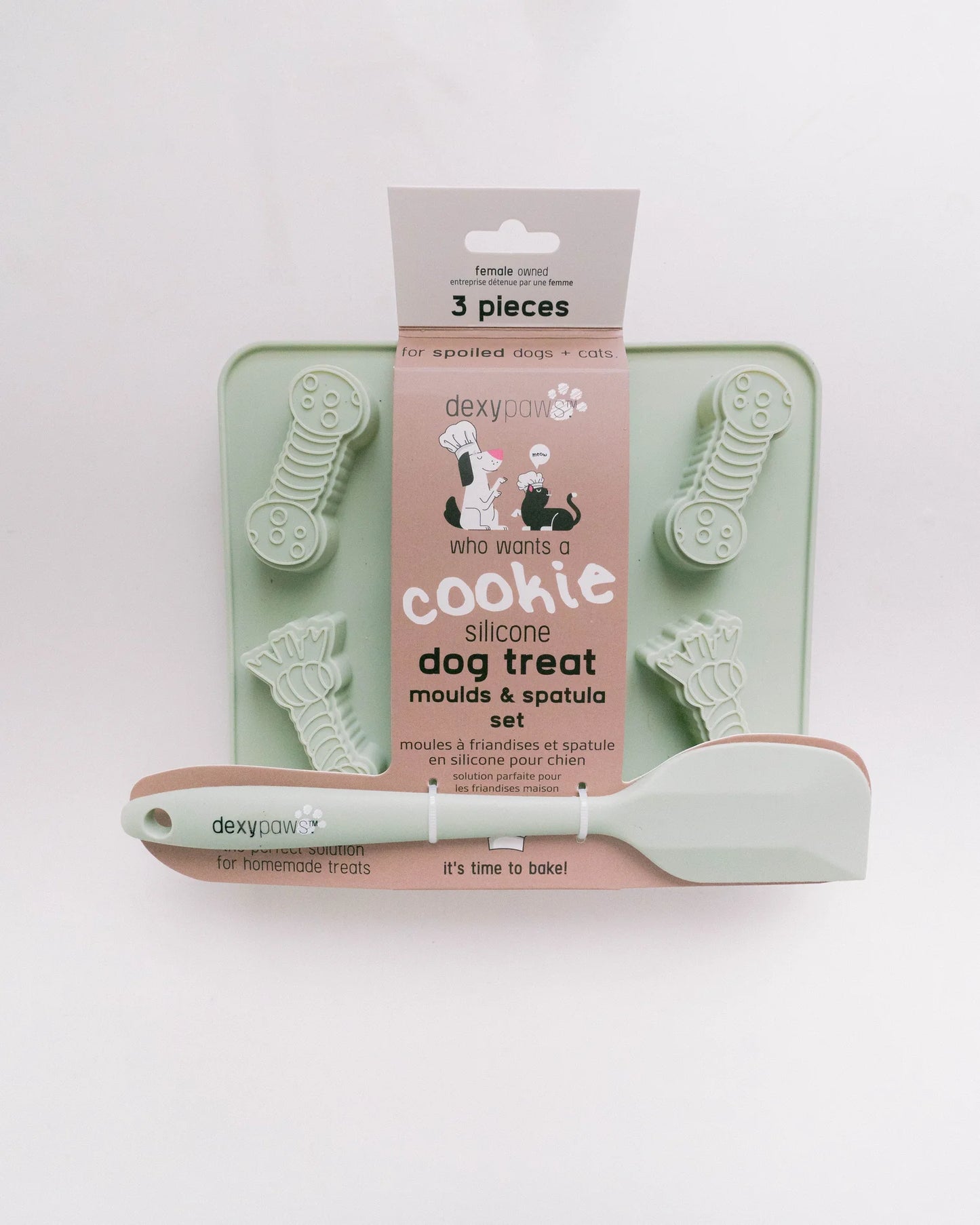 Ensemble 2 moules & spatule