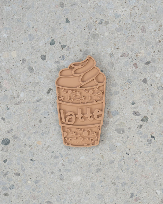 Tapis à lécher Latté